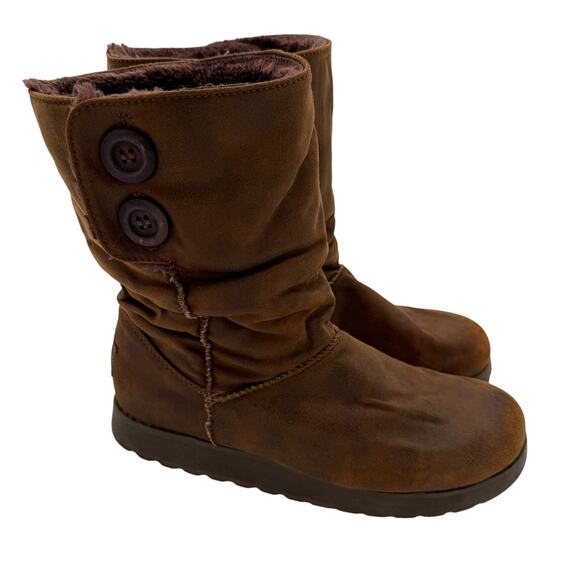 Skechers Keepsakes 2 Upland Womens Winter Snow Casual Comfort Boots Cozy 9 - Picture 1 of 6